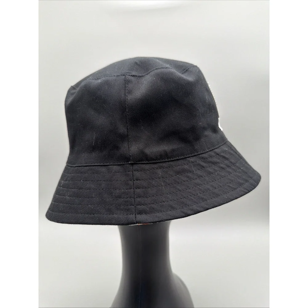 BT21  Logo Black Reversible Bucket Hat One Size Adult Lightweight